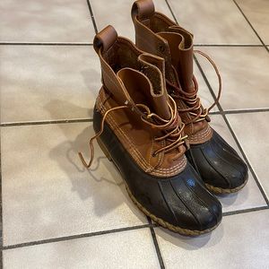 Womens L.L Bean Duck Boots size 8